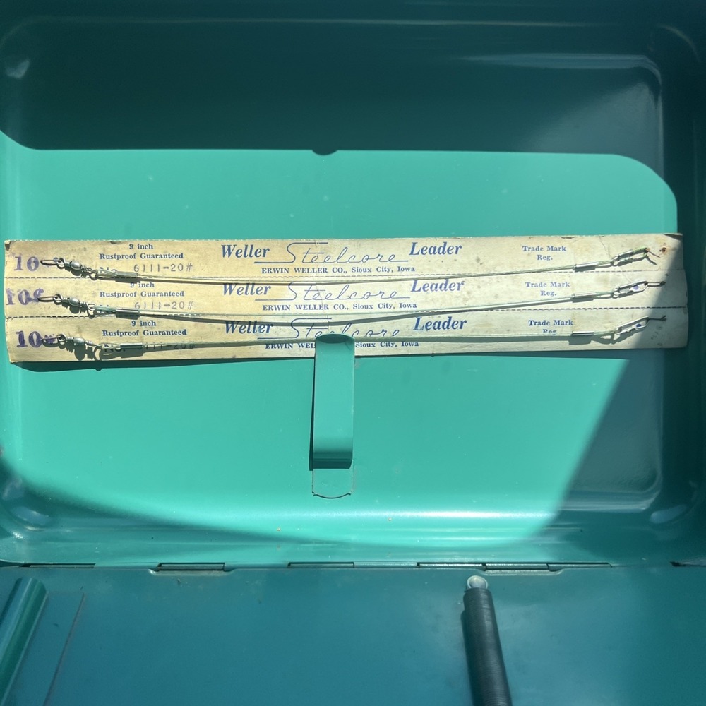 Vintage Weller Steelcore Leader No. 6111-20#, Set Of 3
